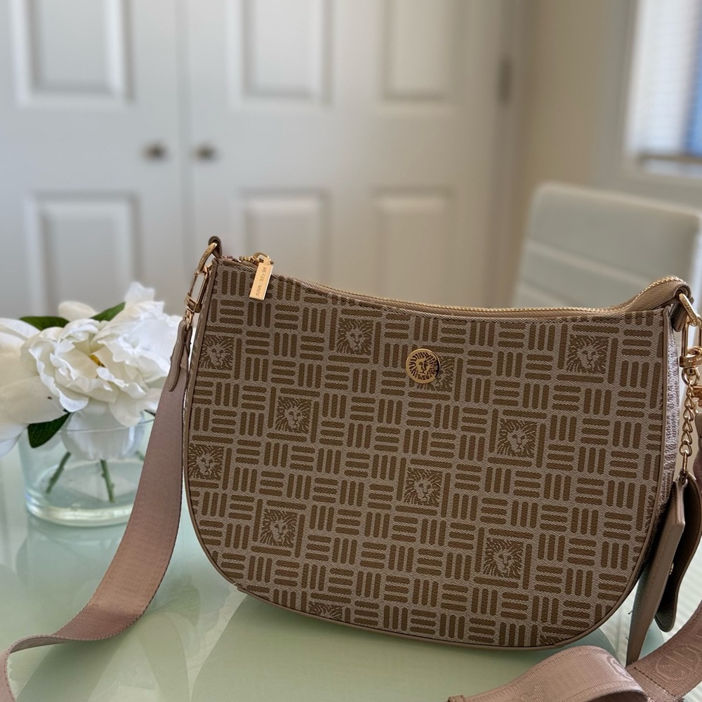 Brown Patterned Women's Bag